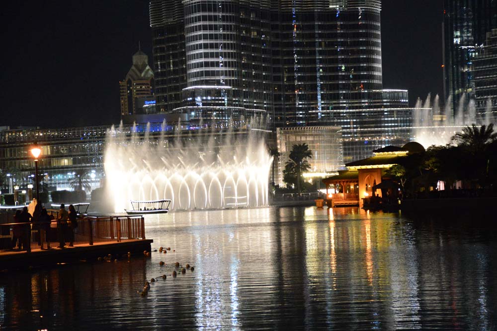 Water Dancing at Burj Al Arab